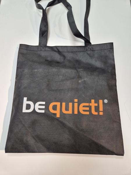 be quiet! Totebag Tas (Klein)